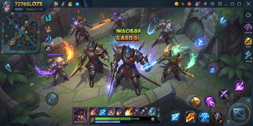 Tampilan gameplay seru dari 7276SLOTS yang penuh aksi.