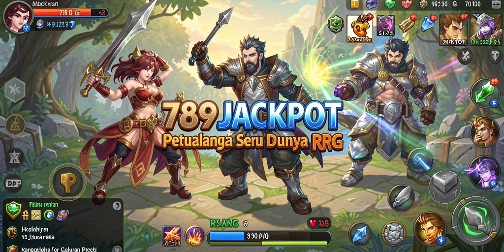 Gameplay seru dan karakter unik dalam 789JACKPOT.