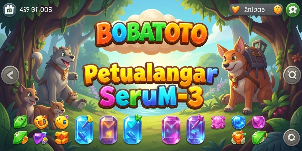 Tampilan gameplay BOBATOTO yang seru dan menantang.