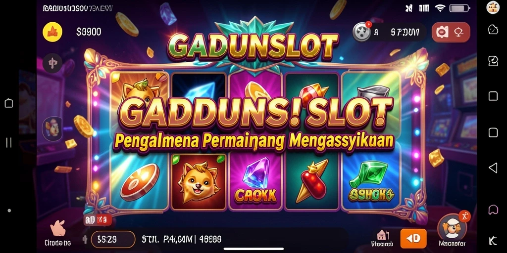 Tampilan gameplay GADUNSLOT yang menarik dan interaktif.