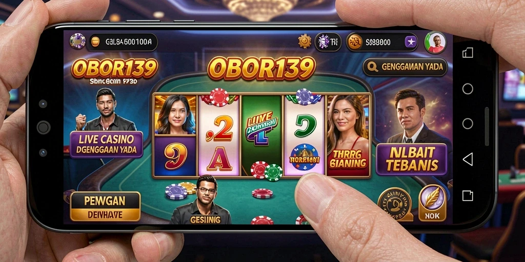 Tampilan screenshot OBOR138 yang memukau saat gameplay Live Casino berlangsung.