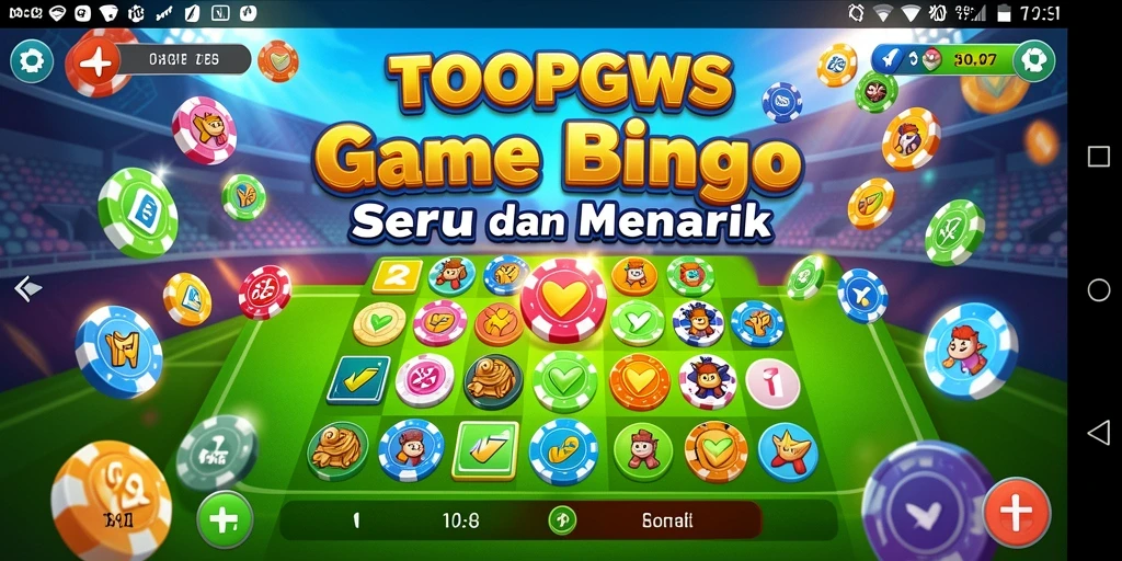 Tampilan menarik dari gameplay TOOPGWS Bingo.
